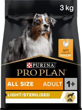 Picture of Pro Plan Dog Light Sterilised Chicken 3kg