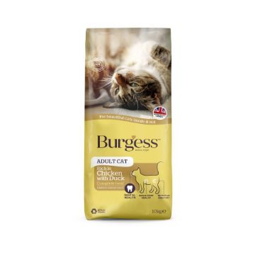 Picture of Burgess Adult Cat Chicken & Duck 10kg