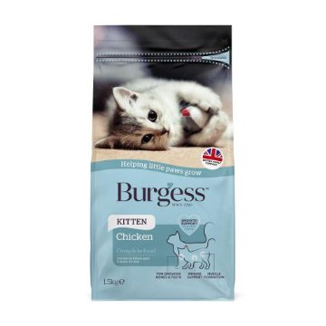 Picture of Burgess Kitten Chicken 1.5kg