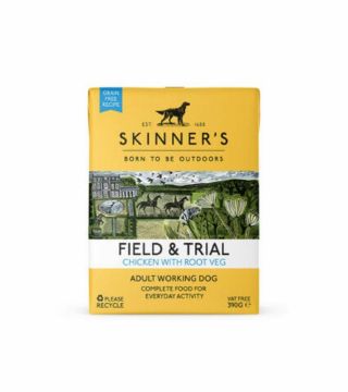 Picture of Skinner's Field & Trial Tetra Pack Adult Chicken & Root Veg 390g x 18