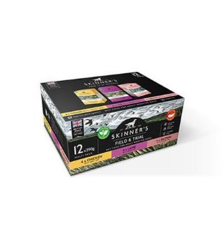 Picture of Skinner's Field & Trial Tetra Pack Adult Variety 12-Pack 390g x 1