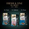 Picture of Sheba Pouch Fresh & Fine Fish Collection in Gravy 50g 15-pack x 3