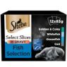 Picture of Sheba Pouch Select Slices Gravy Fish Selection 85g 12-Pack x 4
