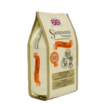 Picture of Simpsons Premium Puppy Chicken & Brown Rice 12kg