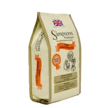 Picture of Simpsons Premium Puppy Chicken & Brown Rice 2kg