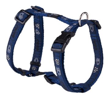 Picture of ROGZ Fancy Dress Classic Harness Navy Paw XL 60-100cm x 1