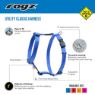 Picture of ROGZ Classic Harness Pink Medium 32-52cm x 1