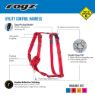 Picture of ROGZ Control Harness Red Medium 32-52cm x 1