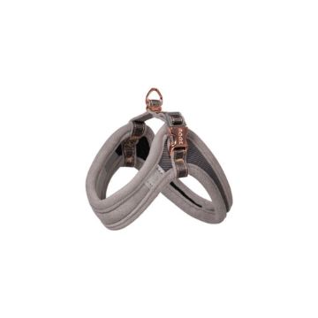 Picture of ROGZ URBAN Adj Fast-Fit Dog Harness Dove Grey X Small