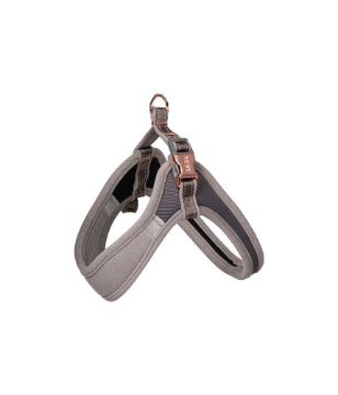 Picture of ROGZ URBAN Adj Fast-Fit Dog Harness Dove Grey Small/Medium