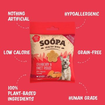 Picture of Soopa Healthy Bites Cranberry & Sweet Potato 50g x 1