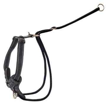 Picture of ROGZ Stop Pull Harness XL Black 60-100cm x 1