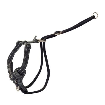 Picture of ROGZ Stop Pull Harness Large Black 45-75cm x 1