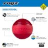 Picture of ROGZ Squeekz Ball Lime x 1