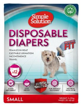 Picture of Simple Solution Disposable Diapers Small 12-Pk x 1
