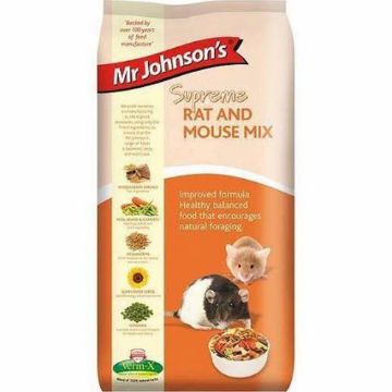 Picture of Mr Johnson's Supreme Rat & Mouse Mix 900g x 6