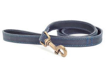 Picture of Ancol Timberwolf Leather Lead Blue 50kg 19mm x 40" x 1