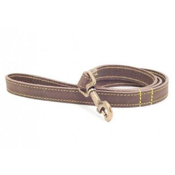 Picture of Ancol Timberwolf Leather Lead Sable 50kg 19mm x 40" x 1
