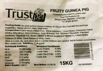 Picture of Trust Fruity Guinea Pig 15kg