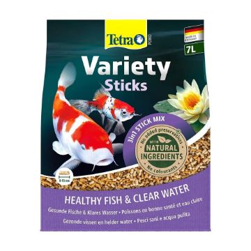 Picture of Tetra Pond Variety Sticks 1020g / 7 Litre