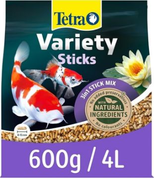 Picture of Tetra Pond Variety Sticks 600g / 4 Litre
