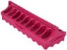 Picture of Supa Plastic 30cm Chick Feeding Trough (Maroon) x 1