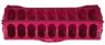 Picture of Supa Plastic 30cm Chick Feeding Trough (Maroon) x 1