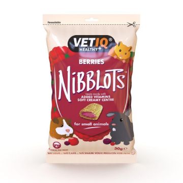 Picture of VETIQ Nibblots Berries for Small Animal 30g x 8