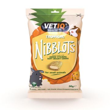 Picture of VETIQ Nibblots Tropical for Small Animal 30g x 8