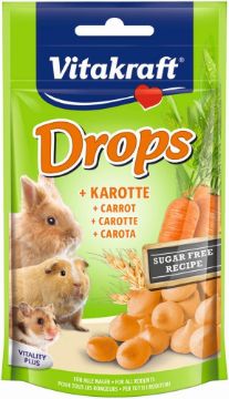 Picture of Vitakraft Small Animal Karotte Drops 75g x 9