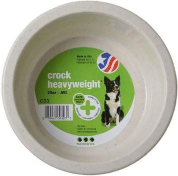 Picture of Van Ness Plastic 'Crock' Heavyweight Stoneware Dish 20oz / 6" x 1