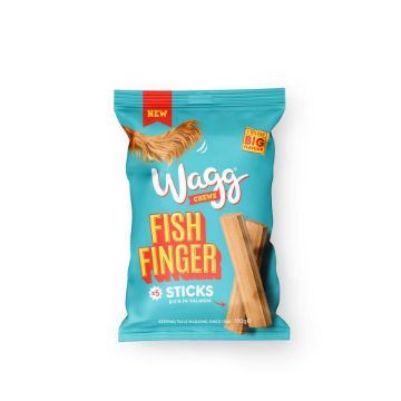 Picture of Wagg Dog Chews Fish Finger Sticks 130g x 14