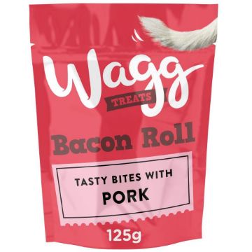 Picture of Wagg Dog Treats Bacon Roll 125g x 7