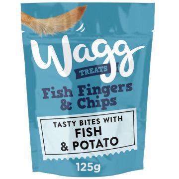 Picture of Wagg Dog Treats Fish Fingers & Chips 125g x 7