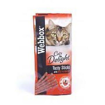 Picture of Webbox Tasty Cat Sticks Beef & Rabbit 6-Stick x 25