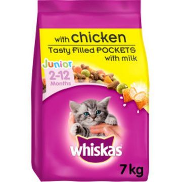 Picture of Whiskas Kitten & Junior Complete 7kg