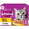 Picture of Whiskas Cat Cans Farm Menu Poultry Selection Jelly 400g 6-Pack x 4