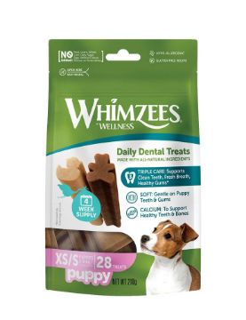 Picture of Whimzees Puppy XS/S 28-Treats x 1 Bag