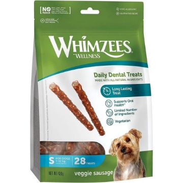 Picture of Whimzees Veggie Sausage Small 28pk x1