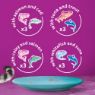 Picture of Whiskas Pouch 1+ Duo Ocean Delights Jelly 85g 12-Pack x 4