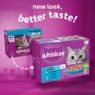 Picture of Whiskas Pouch 1+ Fish Favourites Jelly 85g 12-Pack x 4