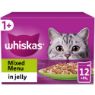 Picture of Whiskas Pouch 1+ Mixed Menu Jelly 85g 12-Pack x 4