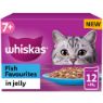 Picture of Whiskas Pouch 7+ Fish Favourites Jelly 85g 12-Pack x 4