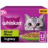 Picture of Whiskas Pouch 7+ Mixed Menu Gravy 85g 12-Pack x 4