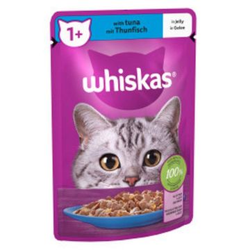 Picture of Whiskas Pouch 1+ Singles Tuna in Jelly 85g x 28