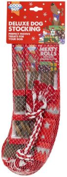 Picture of 2026 Good Boy Christmas Deluxe Dog Stocking x 6