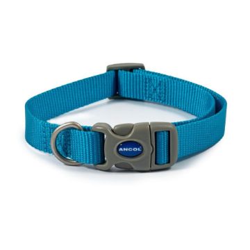 Picture of Ancol Viva Nylon Quick-Fit Collar 20-30cm S Size 1-2 Blue x 1