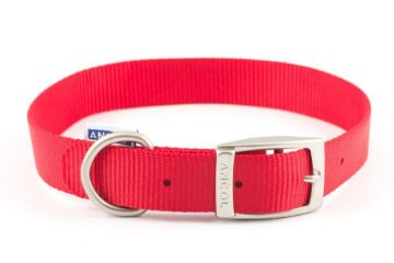 Picture of Ancol Viva Nylon Buckle Collar 39-48cm Size 5 Red x 1