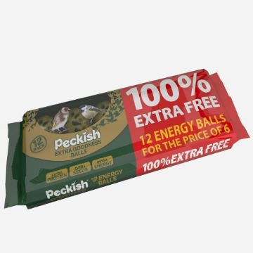 Picture of Peckish Extra Goodness Wild Bird Energy Balls 100% Extra-Free (12pk) x 1