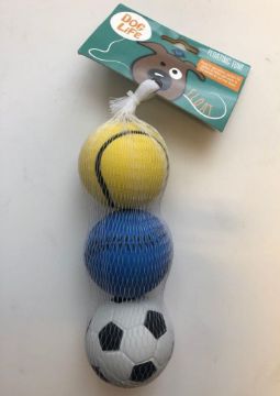 Picture of Dog Life Floating Rubber Sports Balls 2½" x12